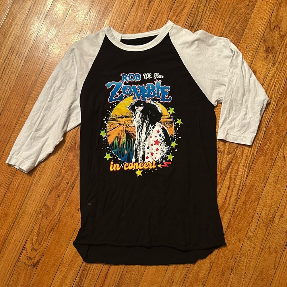 ROB ZOMBIE 2022 Concert Baseball Tee